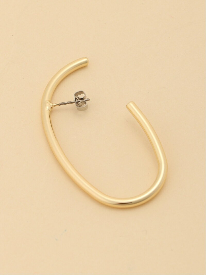 (W)イヤカフフウBIGカタミミPI LAKOLE ラコレ アクセサリー・腕時計 ピアス ゴールド シルバー[Rakuten Fashion]のサムネイル