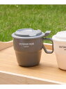【SALE/40%OFF】【OUTDOOR】フタつきマグカップ LAKOLE ラコレ 食器・調理器具・キッチン用品 グラス・マグカップ・タンブラー ホワイト カ...