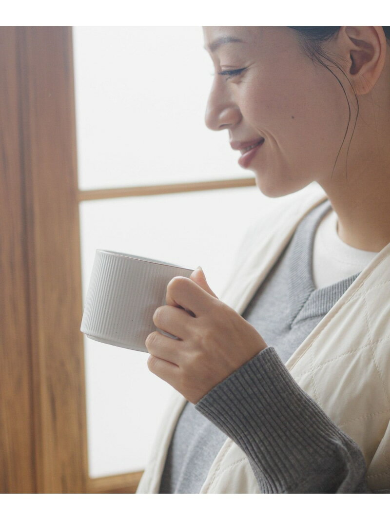 楽天LAKOLEスタッキング十草ミニマグカップ LAKOLE ラコレ 食器・調理器具・キッチン用品 グラス・マグカップ・タンブラー ホワイト ブラック[Rakuten Fashion]