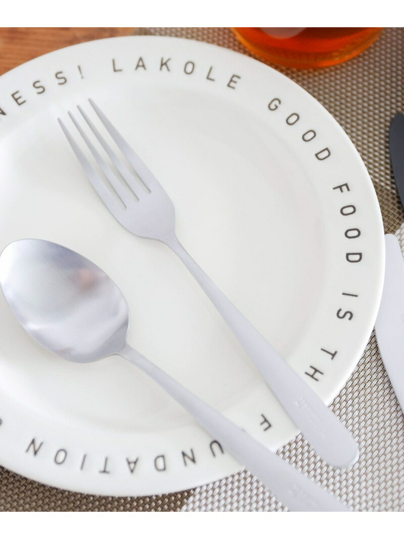 燕三条フォークST LAKOLE ラコレ 食器・調理器具・キッチン用品 カトラリー シルバー[Rakuten Fashion]