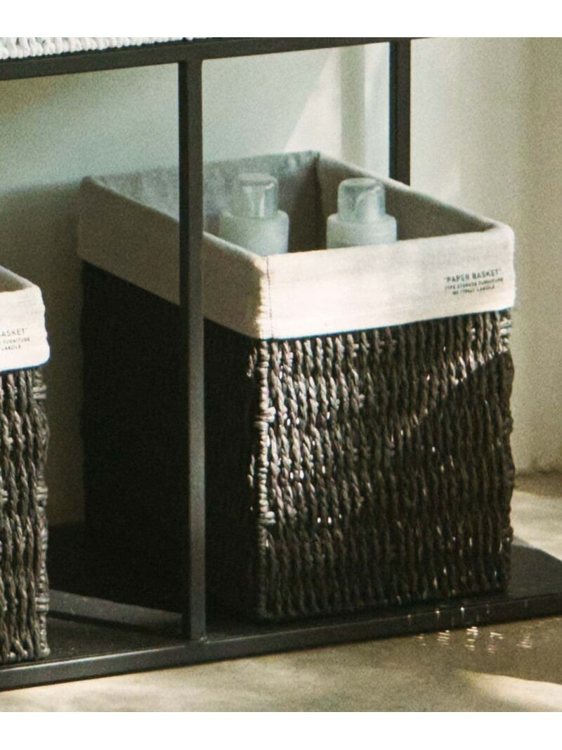 ペーパー収納ボックス(縦ハーフ) LAKOLE ラコレ インテリア・生活雑貨 収納用品・棚・ラック グレー[Ra..