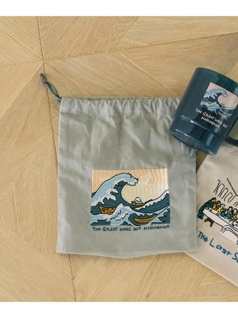 [世界の名作]刺繍巾着A LAKOLE ラコレ 財布・ポーチ・ケース ポーチ[Rakuten Fashion]