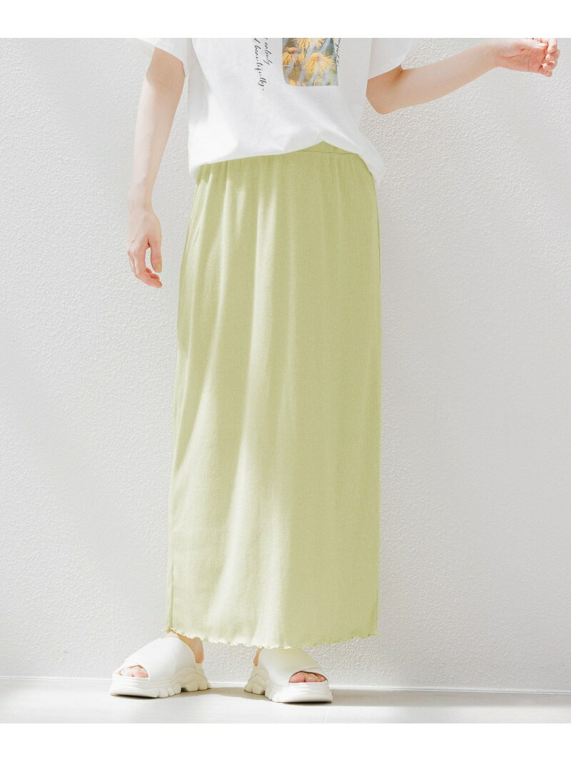 【SALE／34%OFF】ラメタイトスカート LAKOLE ラコレ スカート ロング・マキシスカート ブラック グレー パープル グリーン【RBA_E】[Rakuten Fashion]