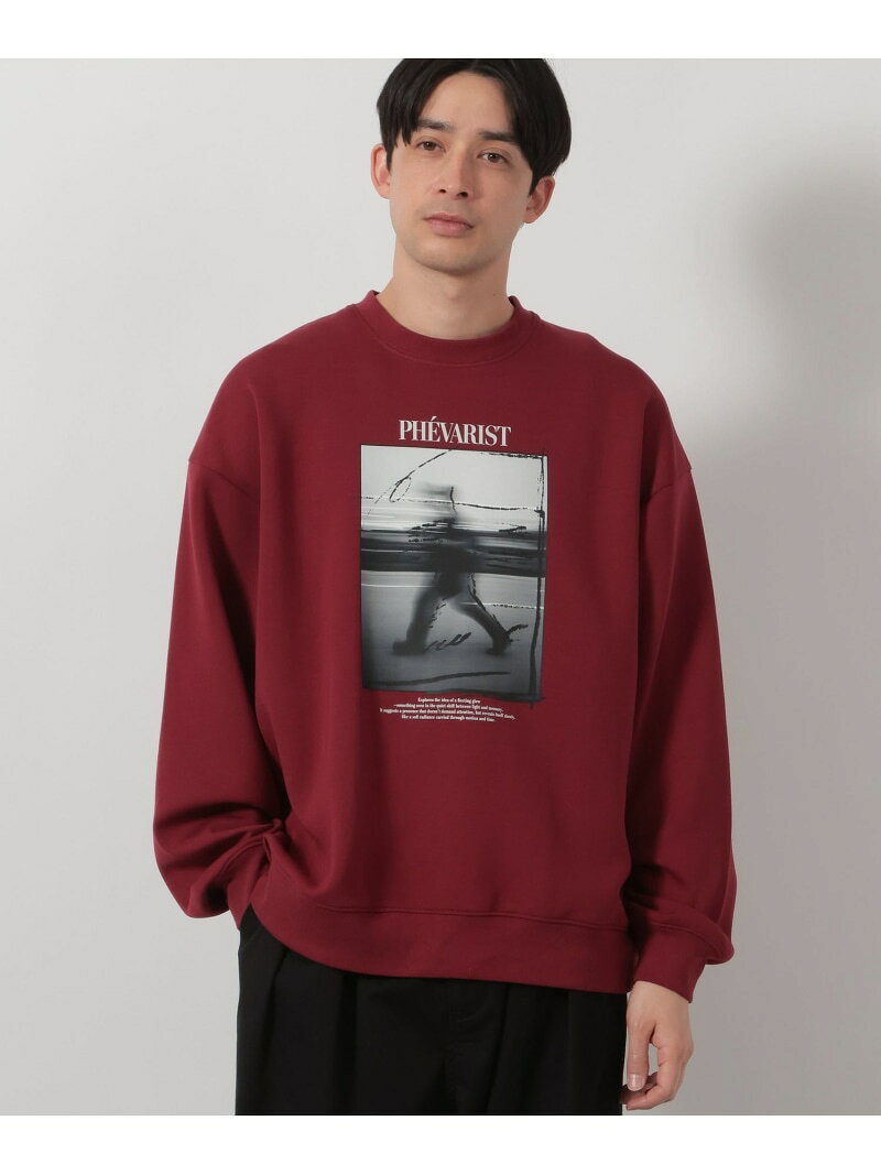 Rakuten - 【SALE／61%OFF】シックフォトダンボールプルオーバー LAKOLE ラコレ トップス スウェット・トレーナー ホワイト ワインレッド ブラック【RBA_E】[Rakuten Fashion]
