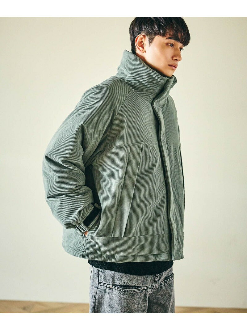 コールMIL中綿ブルゾン LAKOLE ラコレ ジャケット・アウター ブルゾン・ジャンパー カーキグリーン ブラック ホワイト【先行予約】*【送料無料】[Rakuten Fashion]