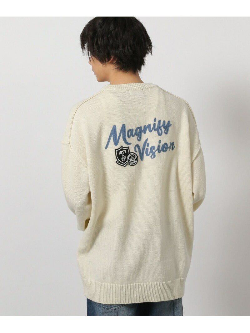 Rakuten - 【SALE／61%OFF】ワッペン刺繍ニットプルオーバー LAKOLE ラコレ トップス ニット ピンク ホワイト グレー【RBA_E】[Rakuten Fashion]