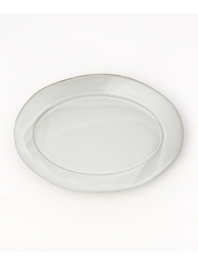Rakuten - 【SALE／5%OFF】黒土ラフオーバルプレート LAKOLE ラコレ 食器・調理器具・キッチン用品 食器・皿 ブラック ホワイト グレー【RBA_E】[Rakuten Fashion]