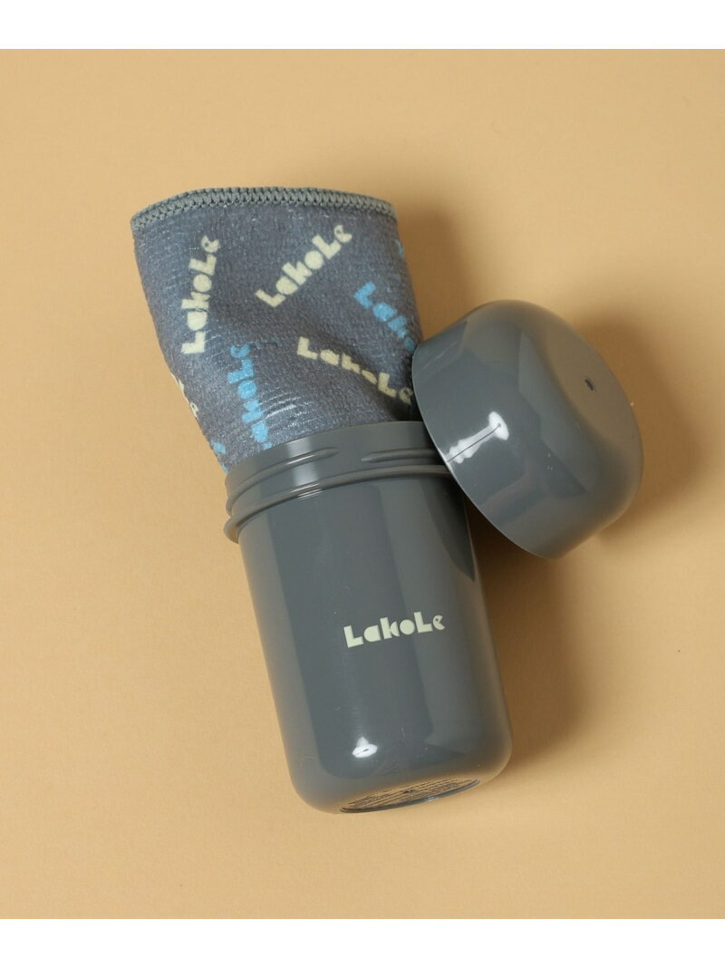 【らこれキッズ】ブロックロゴおしぼり&ケース LAKOLE ラコレ 食器・調理器具・キッチン用品 弁当箱・..