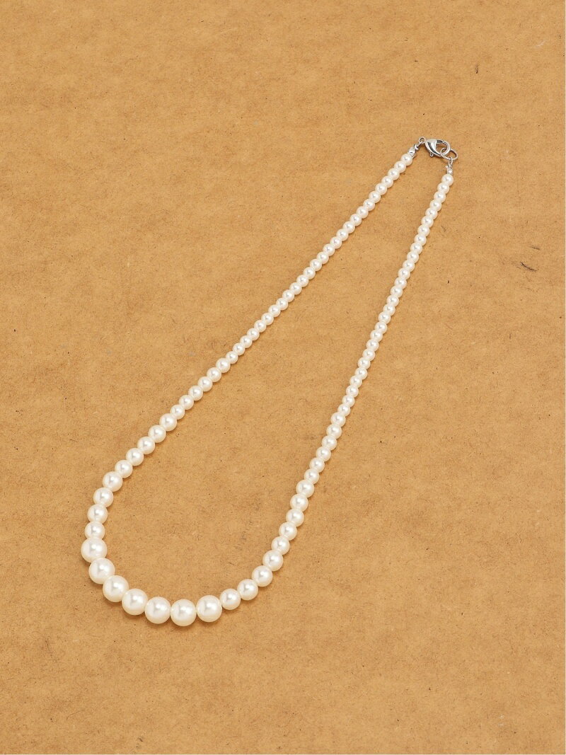 (W)ランダムパールNC LAKOLE ラコレ アクセサリー・腕時計 ピアス ホワイト[Rakuten Fashion]のサムネイル