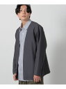 【SALE/33%OFF】【セットアップ可】リラックスシャツカーディガン LAKOLE ラコレ トップス その他のトップス ネイビー グレー【RBA_E】[Ra...