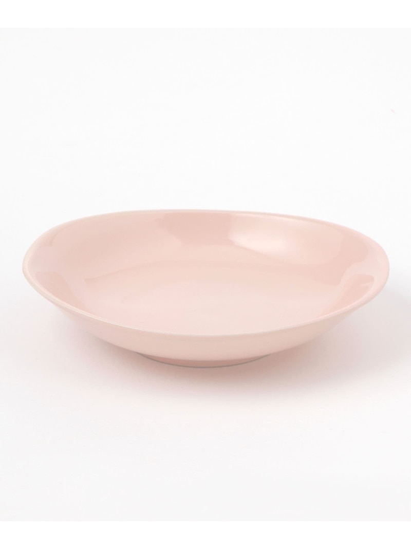 Rakuten - 【美濃焼き】ツヤカラーオーバルカレー皿 LAKOLE ラコレ 食器・調理器具・キッチン用品 食器・皿 イエロー ピンク グレー ブルー[Rakuten Fashion]