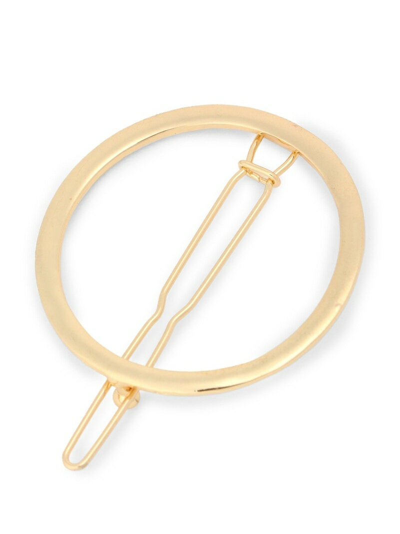 【SALE／50%OFF】(W)サークルピン LAKOLE ラコレ ヘアアクセサリー バレッタ・ヘアクリップ・ヘアピン ゴールド【RBA_E】[Rakuten Fashion]