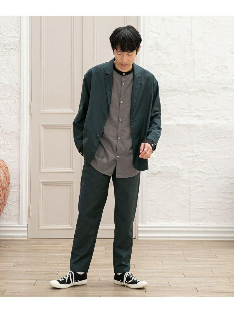 【SALE／16%OFF】(M)シャツJKセットアップ LAKOLE ラコレ ジャケット・アウター その他のジャケット・アウター グリーン ベージュ ブラック【RBA_E】【送料無料】[Rakuten Fashion]のサムネイル