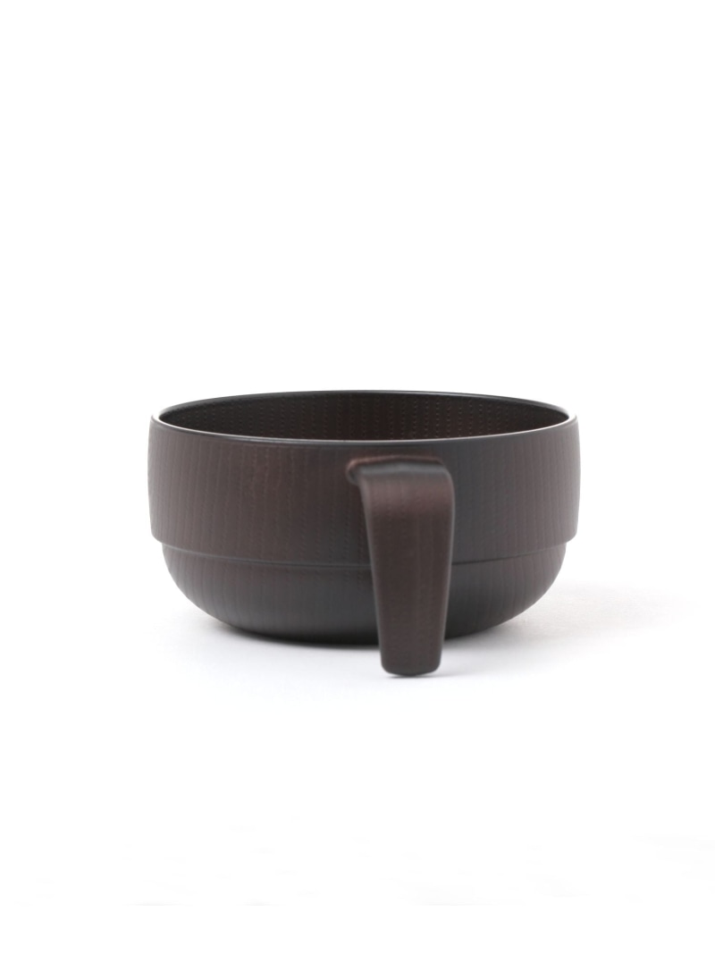【SALE／20%OFF】スタッキング持ち手付き汁椀 LAKOLE ラコレ 食器・調理器具・キッチン用品 食器・皿 ブラウン【RBA_E】[Rakuten Fashion] lakole-10014562 LAKOLE サンプル画像3