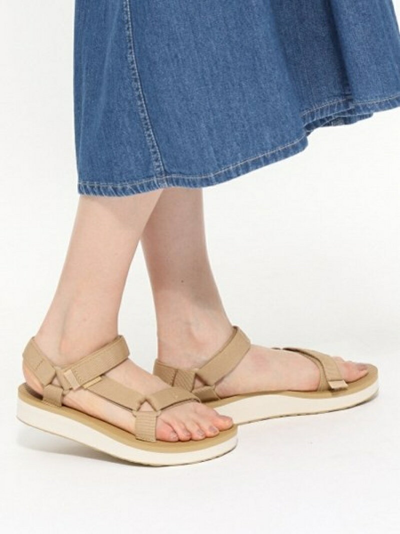 (W)TEVA/MIDFORM TEVA ラコレ シューズ・靴 サンダル ベージュ ブラック【送料無料】[Rakuten Fashion]のサムネイル