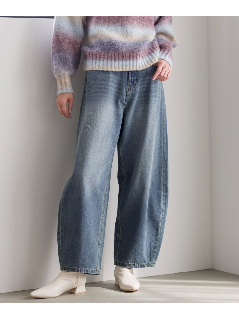 (W)Dカーヴィデニム LAKOLE ラコレ パンツ ジーンズ・デニムパンツ ブルー ネイビー ブラック【送料無料】[Rakuten Fashion]のサムネイル