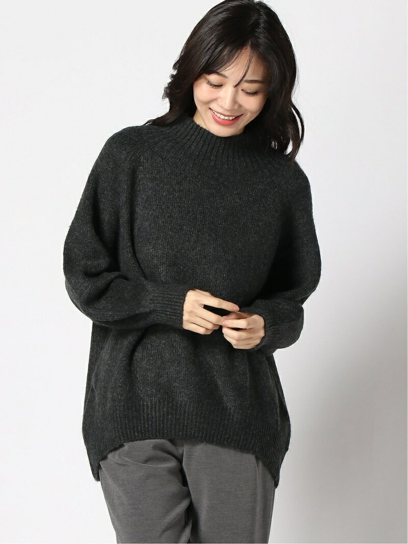 【SALE／24%OFF】(W)12GスフレタッチコクーンPO LAKOLE ラコレ トップス ニット ブルー グレー ベージュ イエロー ブラウン【RBA_E】[Rakuten Fashion]