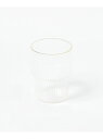 【SALE/20%OFF】ゴールドラインストライプグラス(S) LAKOLE ラコレ 食器・調理器具・キッチン用品 グラス・マグカップ・タンブラー【RBA_E】...