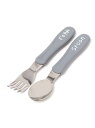 【SALE/5%OFF】【らこれキッズ】カトラリーセット LAKOLE ラコレ 食器・調理器具・キッチン用品 カトラリー ブルー ホワイト【RBA_E】[Rak...