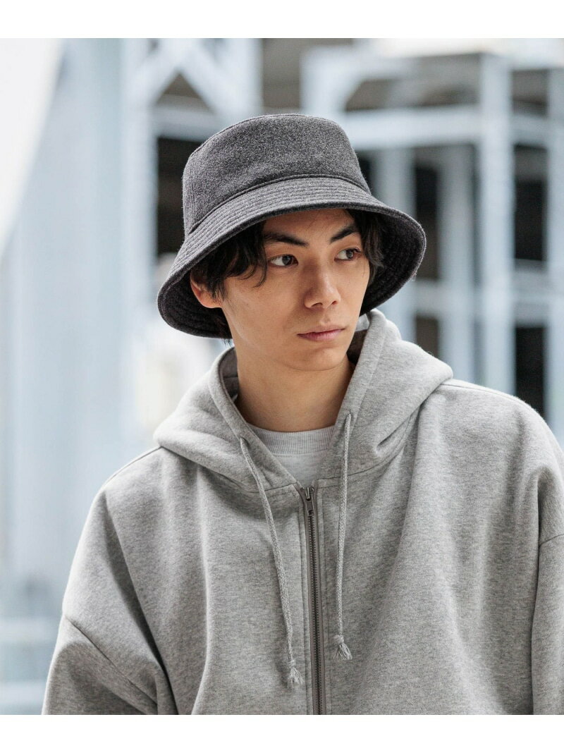 Rakuten - 【SALE／16%OFF】起毛バケットハット LAKOLE ラコレ 帽子 ハット グレー ブラック【RBA_E】[Rakuten Fashion]