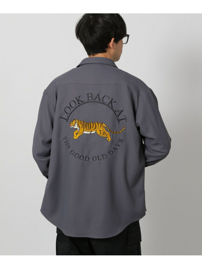 Rakuten - 【SALE／44%OFF】アソートB刺繍シャツ LAKOLE ラコレ トップス シャツ・ブラウス グリーン ホワイト グレー【RBA_E】[Rakuten Fashion]