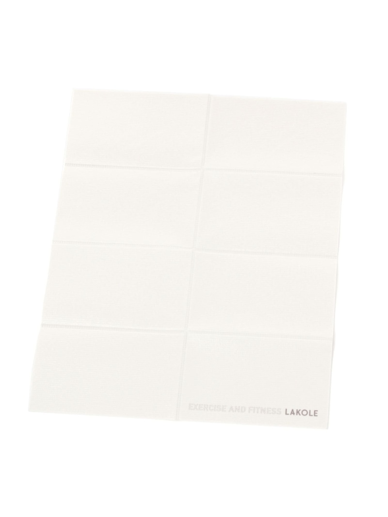 ミニヨガマット LAKOLE ラコレ スポーツ・アウトドア用品 トレーニング・フィットネス用品 ブラック グ..