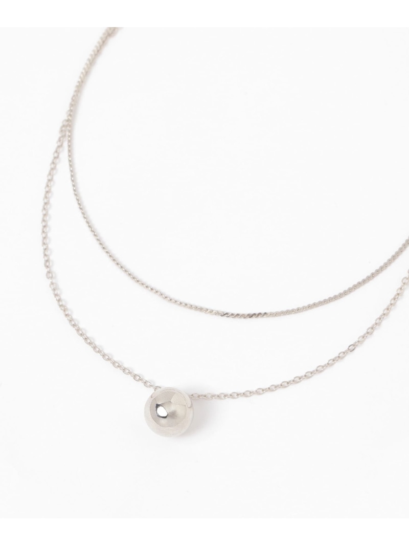 【SALE/50%OFF】ワントップコンビネックレス LAKOLE ラコレ アクセサリー・腕時計 ネックレス シルバー ゴールド【RBA_E】[Rakuten ...