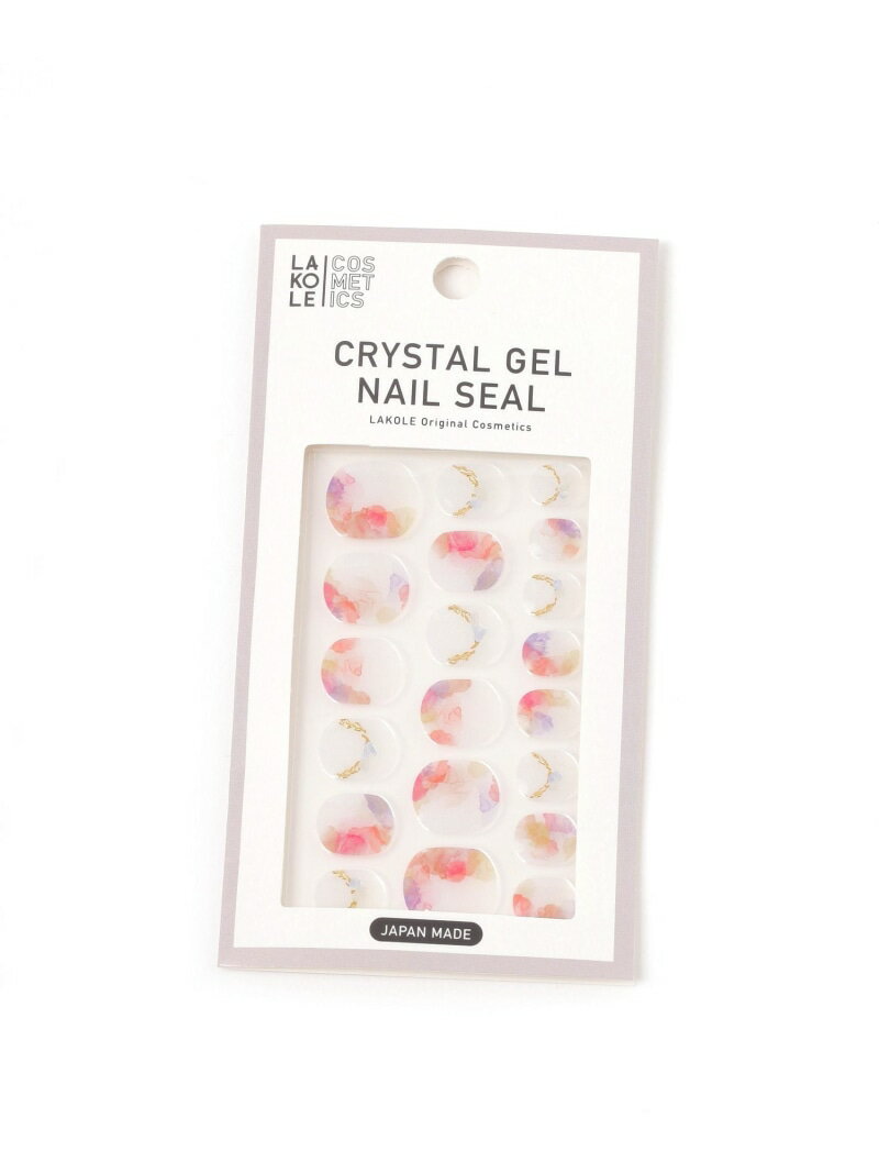 ジェルシール-027 LAKOLE ラコレ ネイル その他のネイル・ネイルケア用品 レッド[Rakuten Fashion]