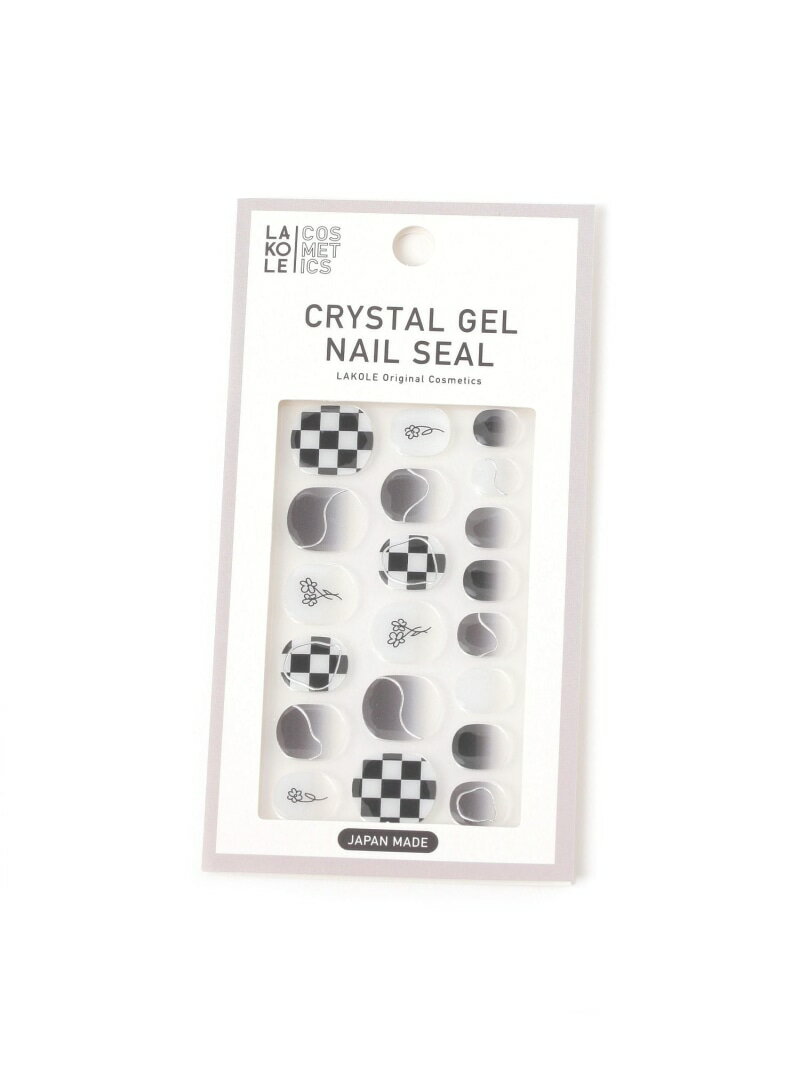 ジェルシール-030 LAKOLE ラコレ ネイル その他のネイル・ネイルケア用品 ブラック[Rakuten Fashion]