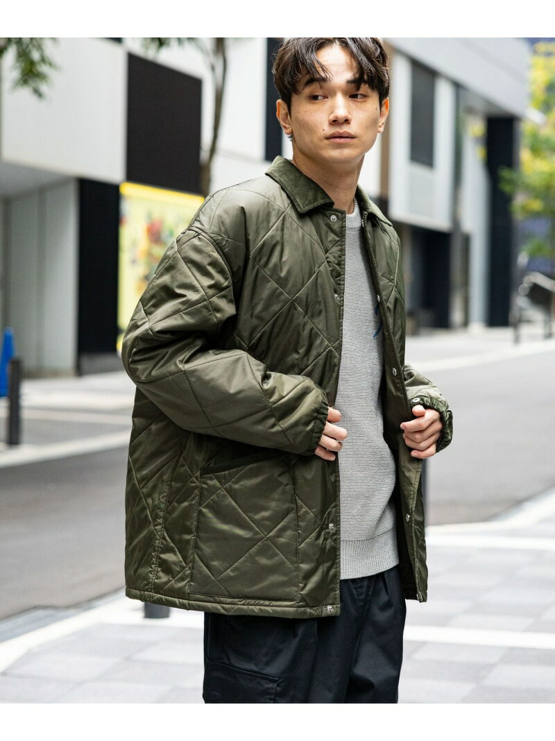 キルティングジャケット LAKOLE ラコレ ジャケット・アウター ブルゾン・ジャンパー ネイビー カーキグリーン ブラック【先行予約】*【送料無料】[Rakuten Fashion]