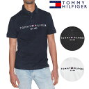 トミー ヒルフィガー ポロシャツ メンズ トミーヒルフィガー Tommy Hilfiger ポロシャツ レギュラーフィット ストレッチ 半袖 メンズ ゴルフ スポーツ コットン ロゴ 人気 ブランド トップス USAモデル