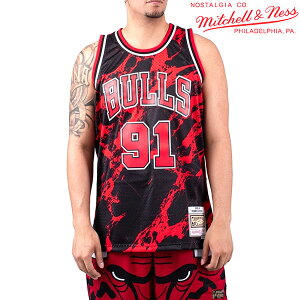 ミッチェル＆ネス Mitchell & Ness NBA ジャージ シカゴ・ブルズ デニス・ロッドマン メンズ スウィングマン ユニフォーム オフィシャルライセンス