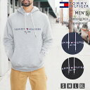 トミー ヒルフィガー 服（父向き） トミーヒルフィガー Tommy Hilfiger パーカー プルオーバー フーディ スウェット メンズ ロゴ コットン 長袖 ストリート ルームウェア スポーツ