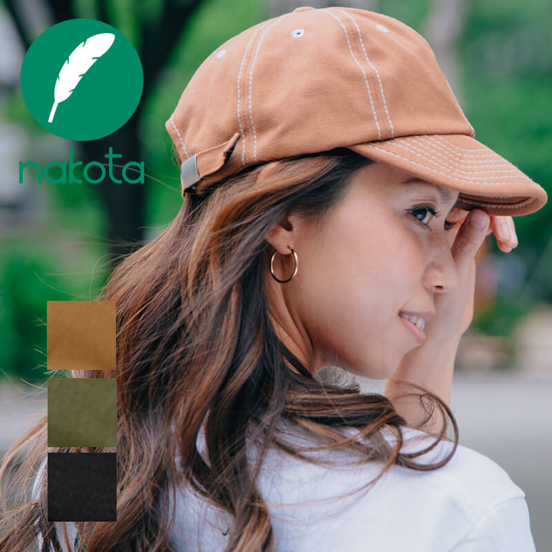 ナコタ nakota ナコタ Hiker Canvas Cap ハイカーキャンバスキャップ 帽子 ツバ短 メンズ レディース 速乾 登山 サイクリング