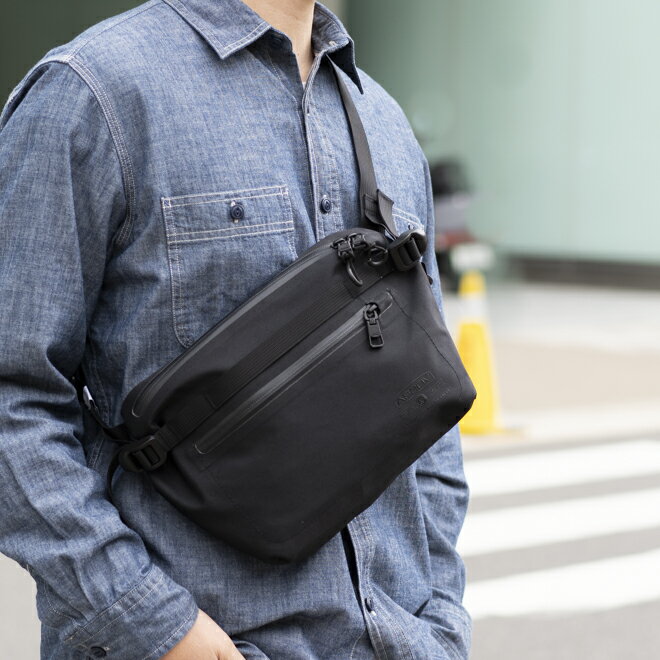 AS2OV アッソブ WATER PROOF CORDURA 305D SACOCHE サコッシュ 防水