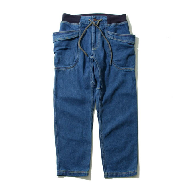 GOHEMP ゴーヘンプ VENDOR ANKLE CUT PANTS ユーズドウォッシュ デニム ベンダーアンクルパンツ デニムパンツ ヘンプコットン テーパード メンズ レディース 無地 春 夏