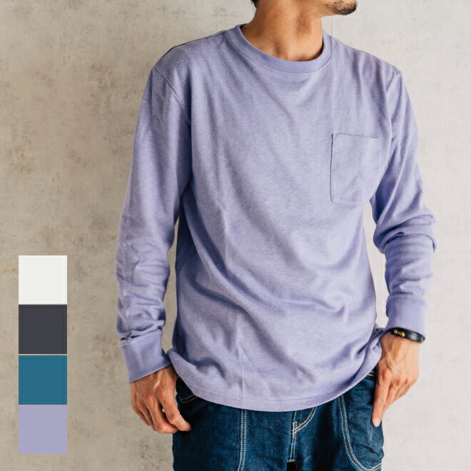 GOHEMP ゴーヘンプ LOW POCKET TEE long sleeve Tシャツ ロンT 長袖 無地 メンズ レディース 春 夏 秋 冬