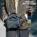 CIE シー ENOUGH 2WAY SHOULDER バッグ ショルダーバッグ ミニショルダー ハンドバッグ カラビナ 日本製 アウトドア 多機能 撥水加工 熱中症対策 メッシュ 旅行 小物入れ メンズ レディース ユニセックス