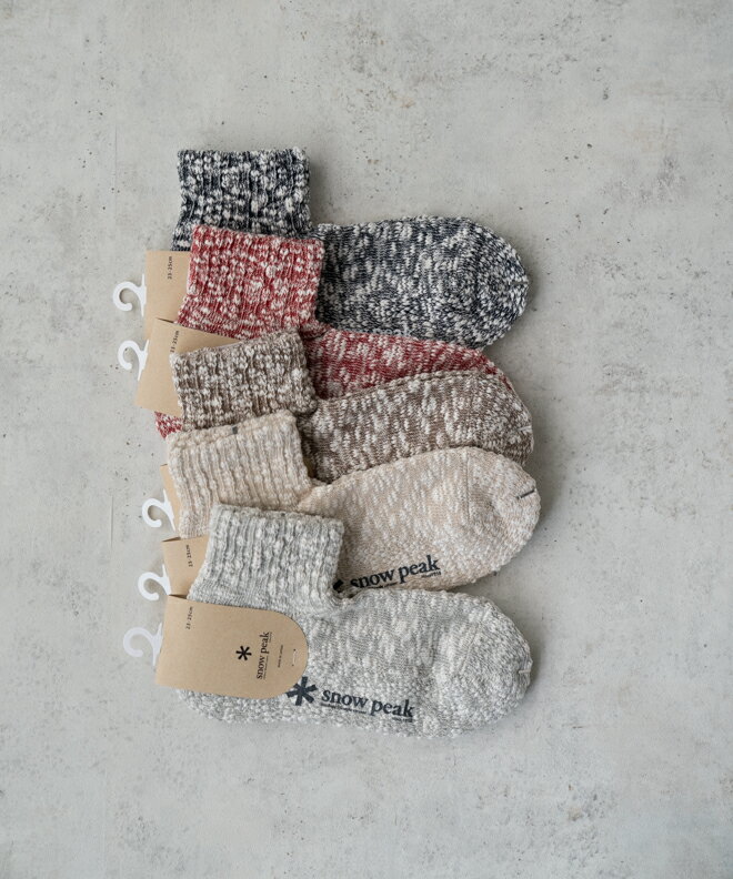 楽天市場】snow peak スノーピーク GaraGara Sockes ガラガラ 楽天市場】snow peak スノーピーク GaraGara Sockes ガラガラ
