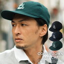 DECHO デコー COPPERSTOWN BALL CAP クーパーズタウン ボールキャップ 日差し サンガード キャップ 帽子 メンズ レディース カジュアル シンプル 無地 山