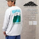 MOUNTAIN SMITH マウンテンスミス GRAPHIC L/S TEE グラフィックTシャツ メンズ レディース 長袖 ロンT カットソー トップス ストリート カジュアル