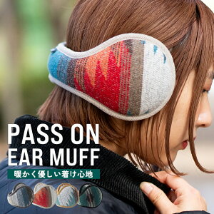 nakota PASS ON EAR MUFF ナコタ イヤーマフ 耳当て ボア ファー 折りたたみ 防寒 暖かい コンパクト しまえる 収納 ネイティブ柄 メンズ レディース キャンプ アウトドア 痛くならない 寒さ対策 耳あて