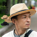 Req Hatter レックハッター RAFFIA SC HAT 細編みラフィアミドルハット ペーパーハット 中折れハット ツバ広 麦わら …