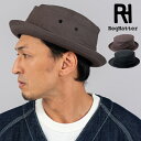 Req Hatter レックハッター COTTON PORK PIE ポークパイハット 帽子 メンズ レディース 綿 コットン シンプル 手洗い可能 カジュアル...