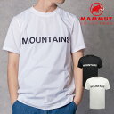 MAMMUT マムート QD クイックドライ ロゴプリント Tシャツ アジアンフィット 半袖 メンズ レディース 速乾 柔らかい 軽い プリント マウンテン 登...