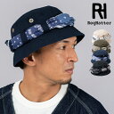 Req Hatter レックハッター JUNGLE HAT ハット ブーニーハット つば付き ミリタリーハット 帽子 メンズ レディース 綿 コットン バンダナ 手洗い可能 カジュアル 旅行 アウトドア 通気性