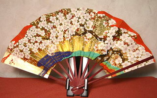 飾り扇子(大)桜
