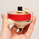 コマ 紅こま 2.5寸 7×6センチ 独楽 木製 お正月 遊び おもちゃ 玩具 昔の遊び 子供 孫 小学校 幼稚園 保育園 縁日 日本 国産 和雑貨 お土産 プ...