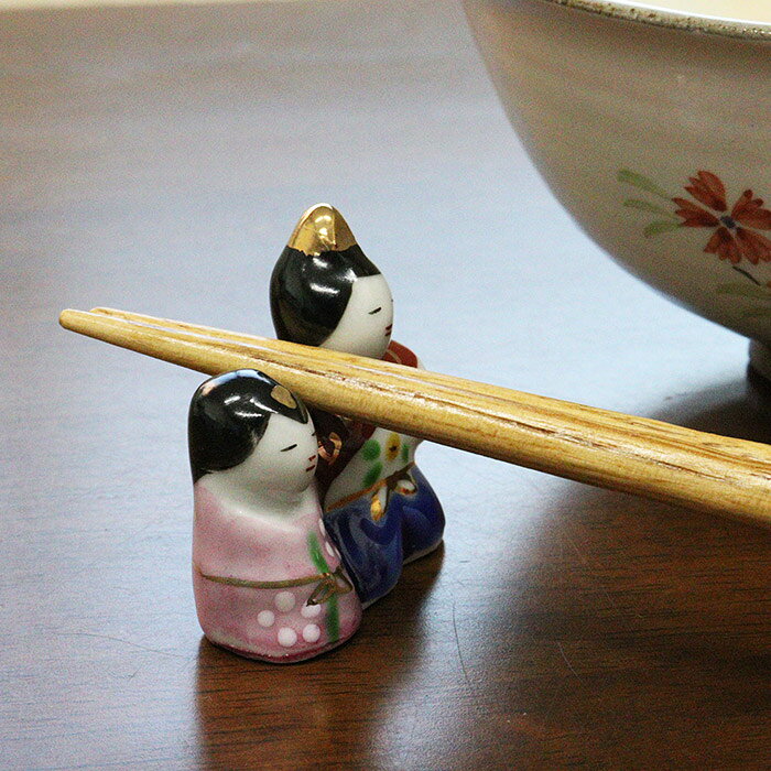 箸置き ひな錦 ペア (雛祭り ひな祭り 桃の...の紹介画像3
