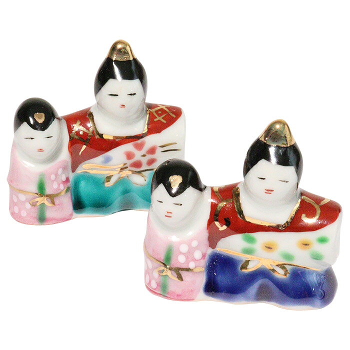 箸置き ひな錦 ペア (雛祭り ひな祭り 桃の...の紹介画像2